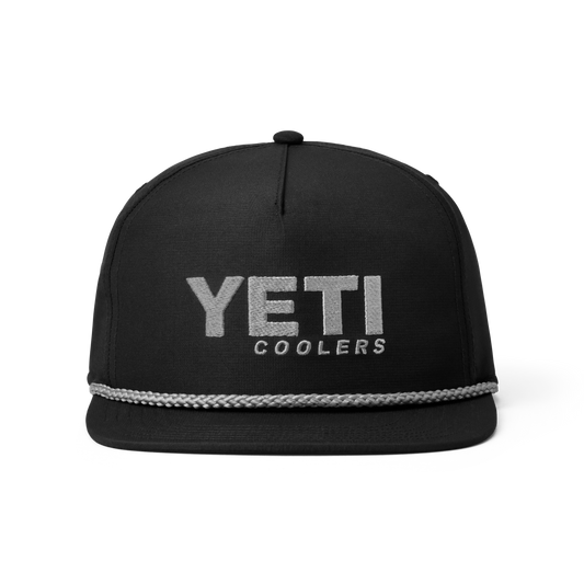 YETI Coolers Flat Brim Rope Hat