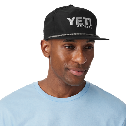 YETI Coolers Flat Brim Rope Hat