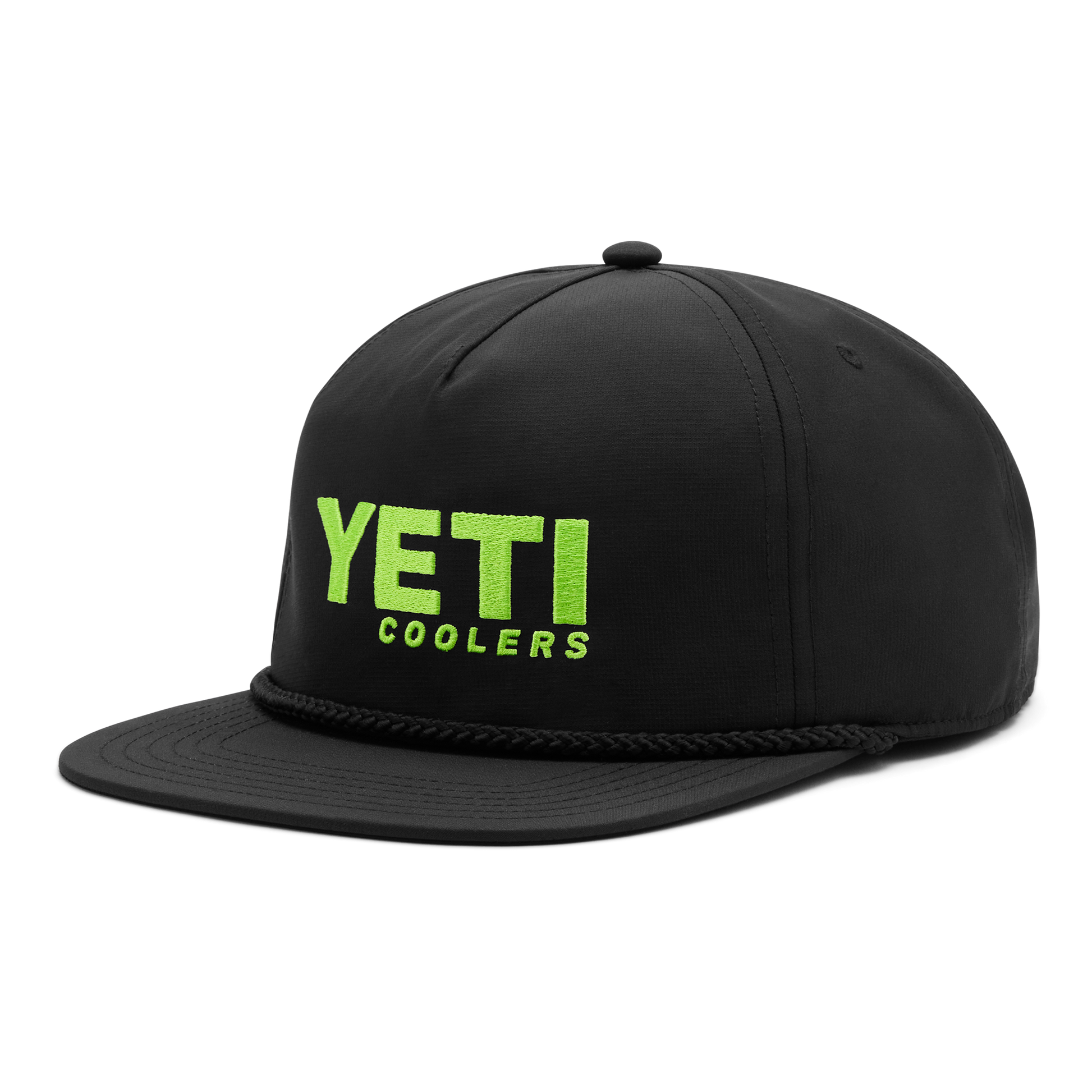 Yeti Coolers Flat Brim Rope Hat