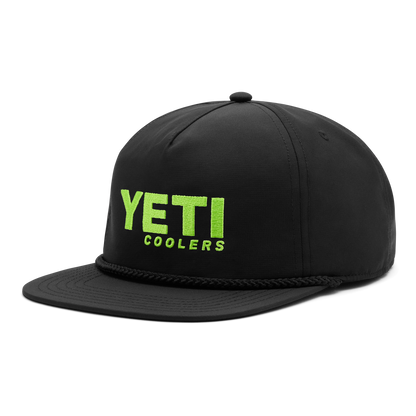 Yeti Coolers Flat Brim Rope Hat