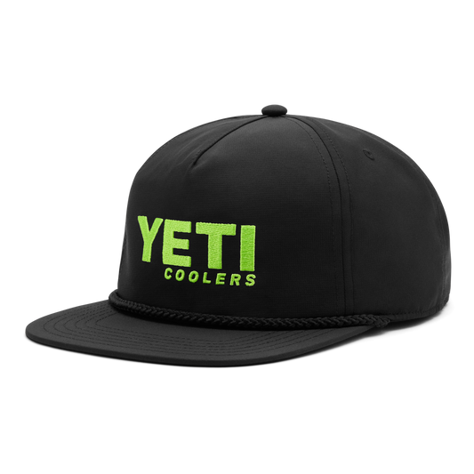 Yeti Coolers Flat Brim Rope Hat