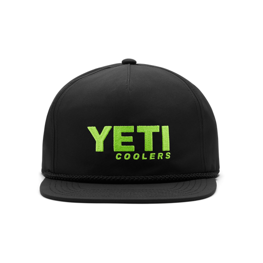 Yeti Coolers Flat Brim Rope Hat