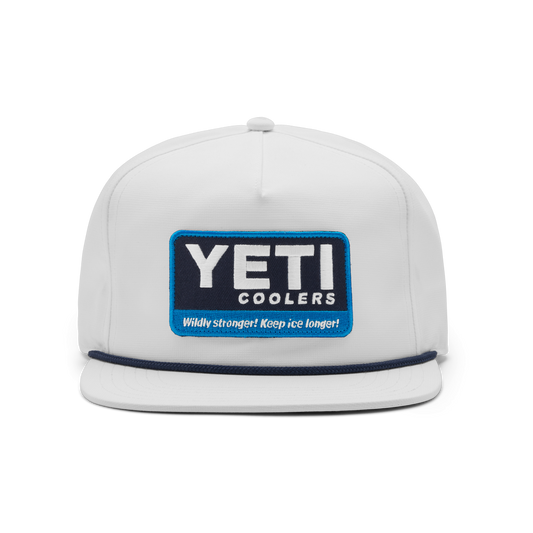 YETI Coolers Wildly Stronger Flat Brim Rope Hat