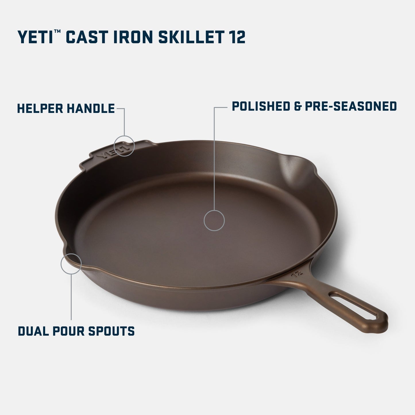 YETI™ 12 Cast Iron Skillet