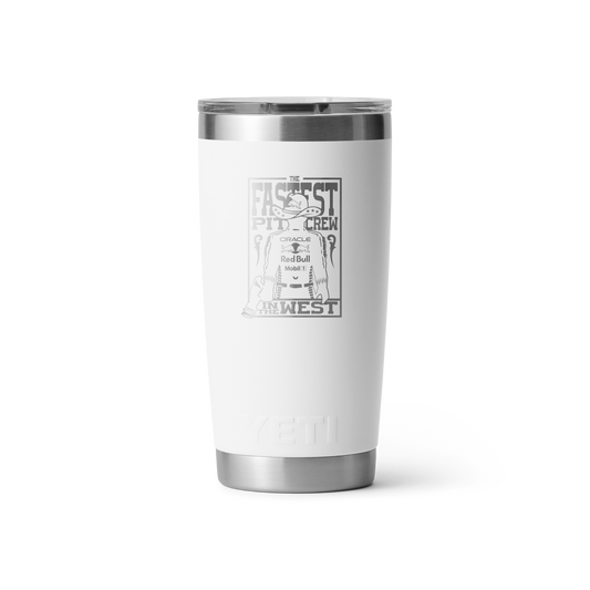 Oracle Red Bull Racing Rambler 20 oz (591 ml) Tumbler - Fastest Pit Crew